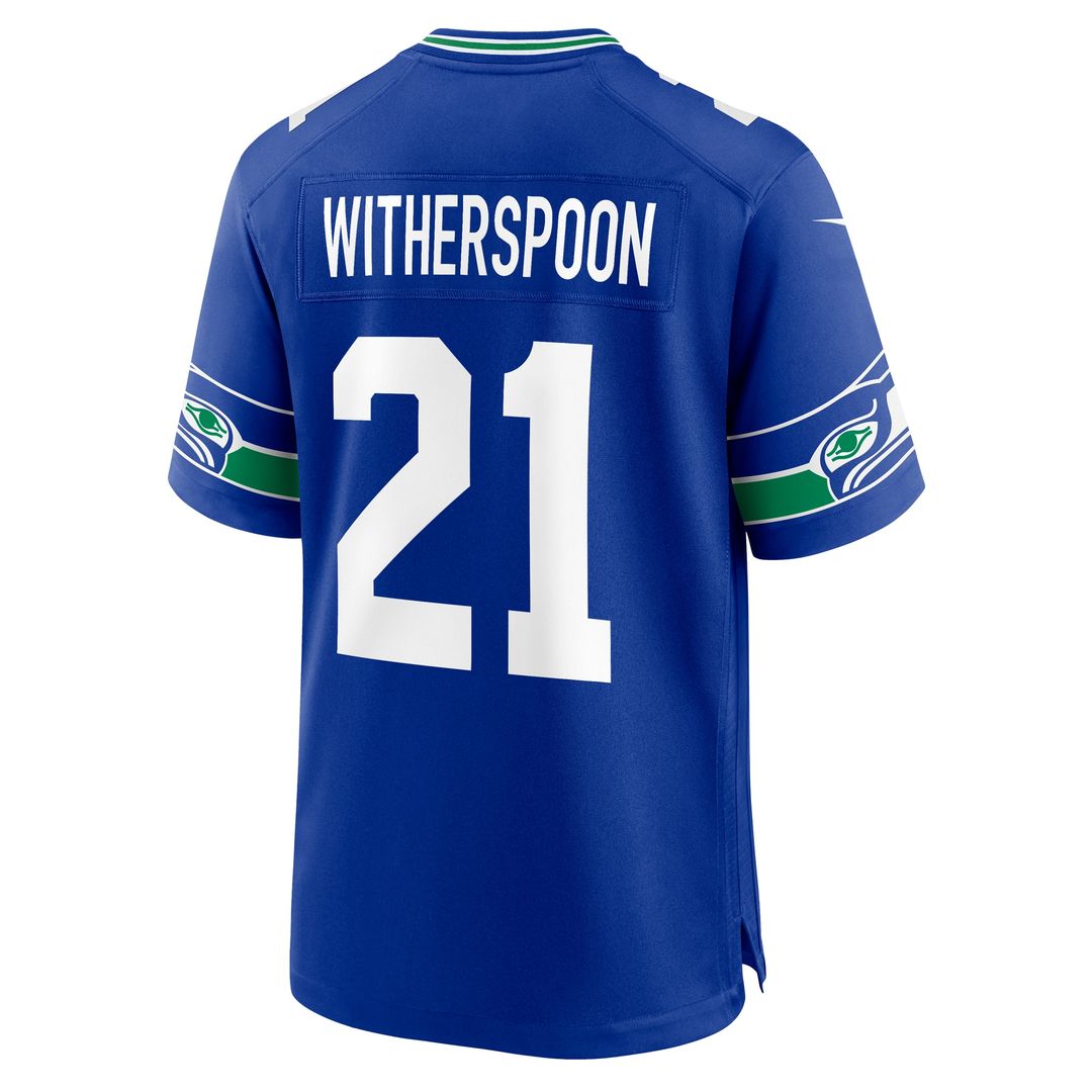 Devon Witherspoon Seattle Seahawks Game Jersey - College Navy