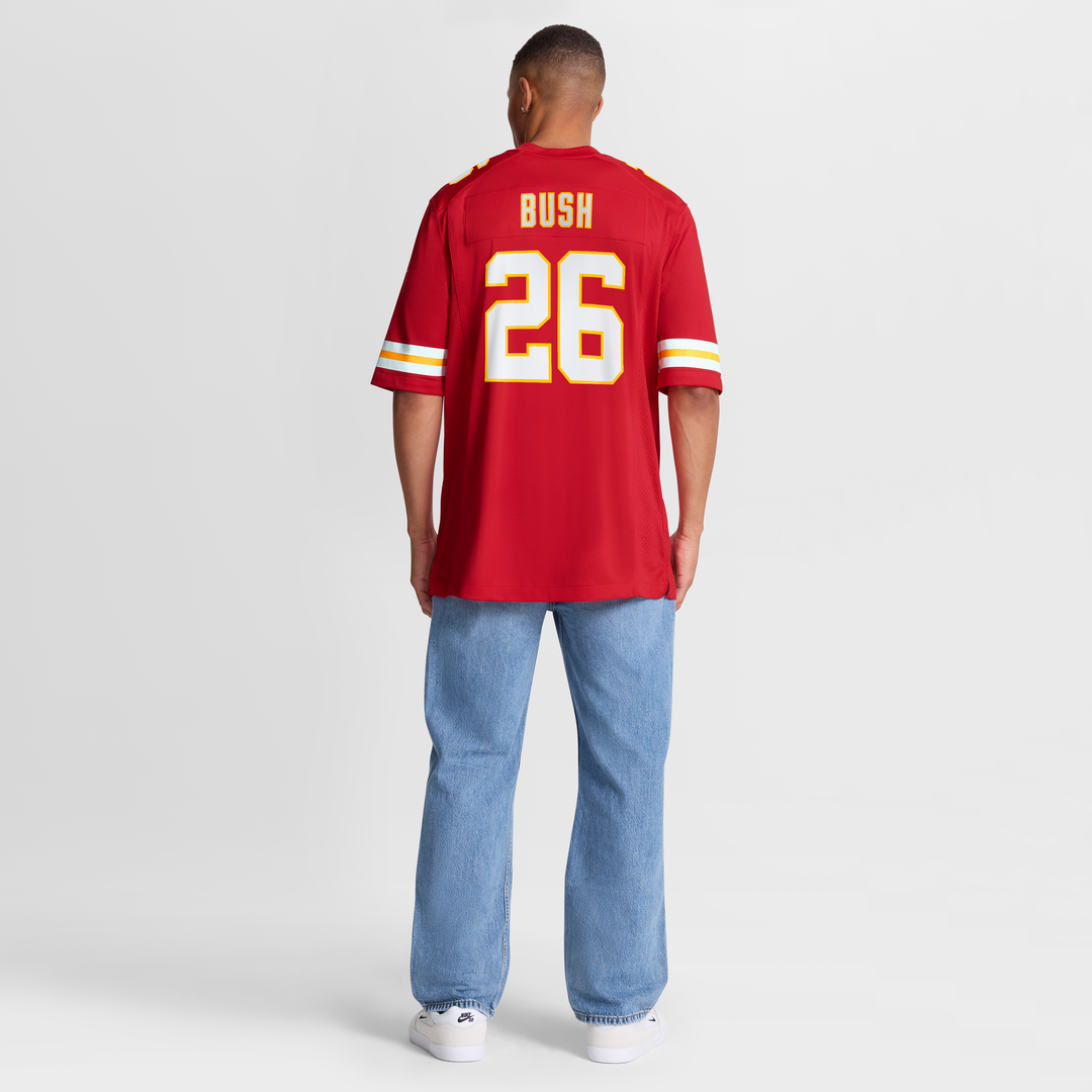 Deon Bush Kansas City Chiefs Game Player Jersey - Red