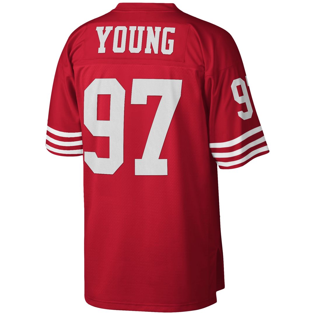 Bryant Young San Francisco 49ers Legacy Replica Jersey - Scarlet