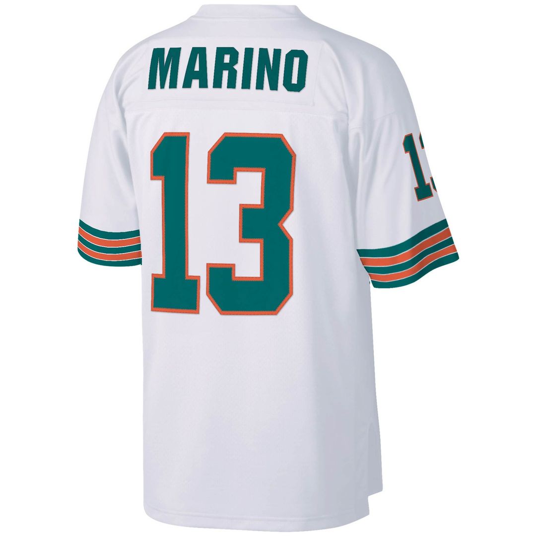 Dan Marino Miami Dolphins Big & Tall 1984 Retired Player Replica Jersey - Aqua