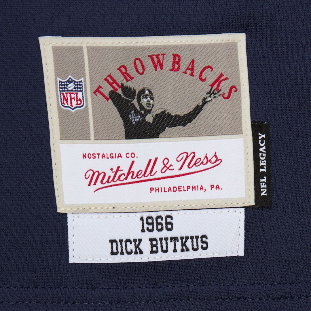 Dick Butkus Chicago Bears Legacy Replica Jersey - Navy