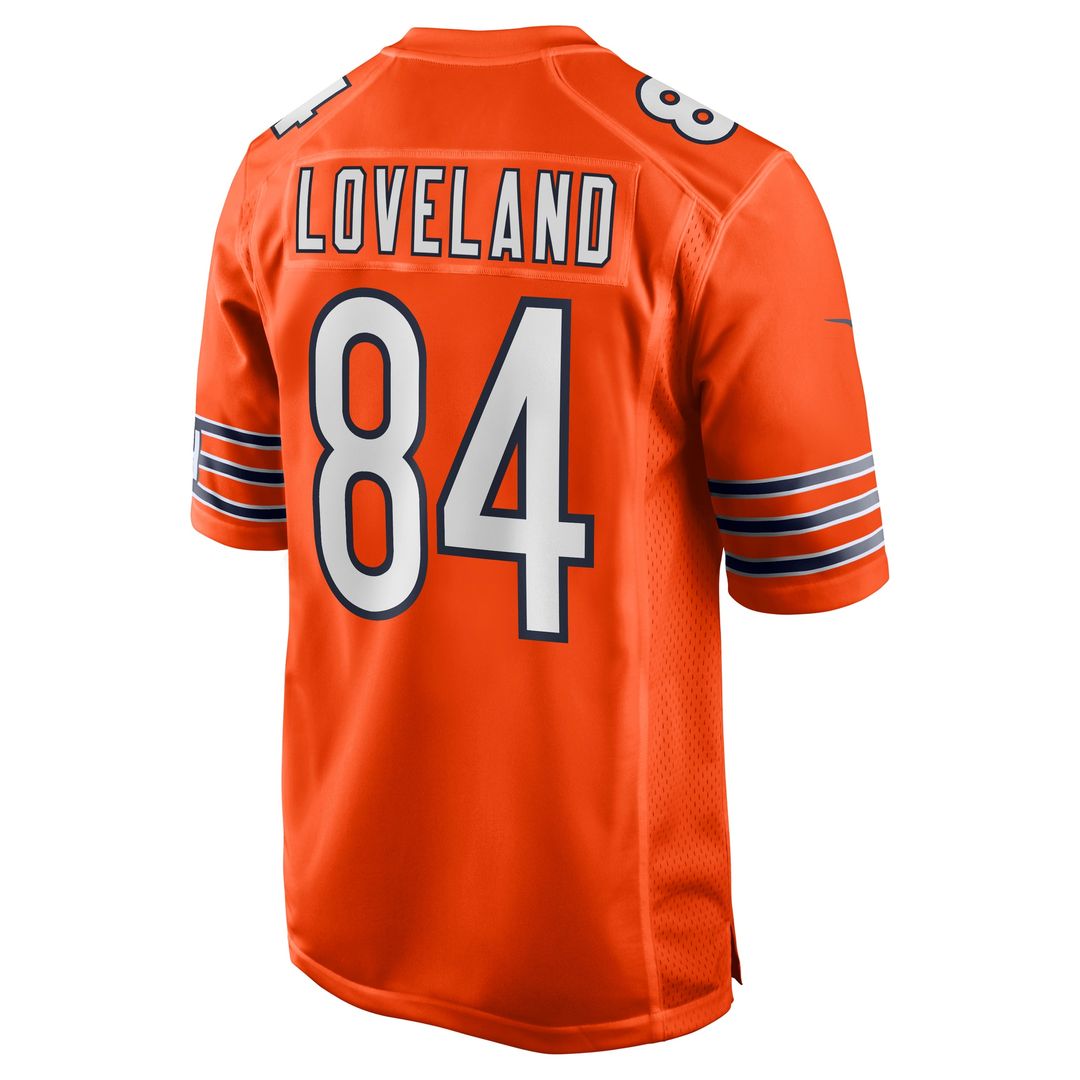 Colston Loveland Chicago Bears Team Game Jersey - Navy