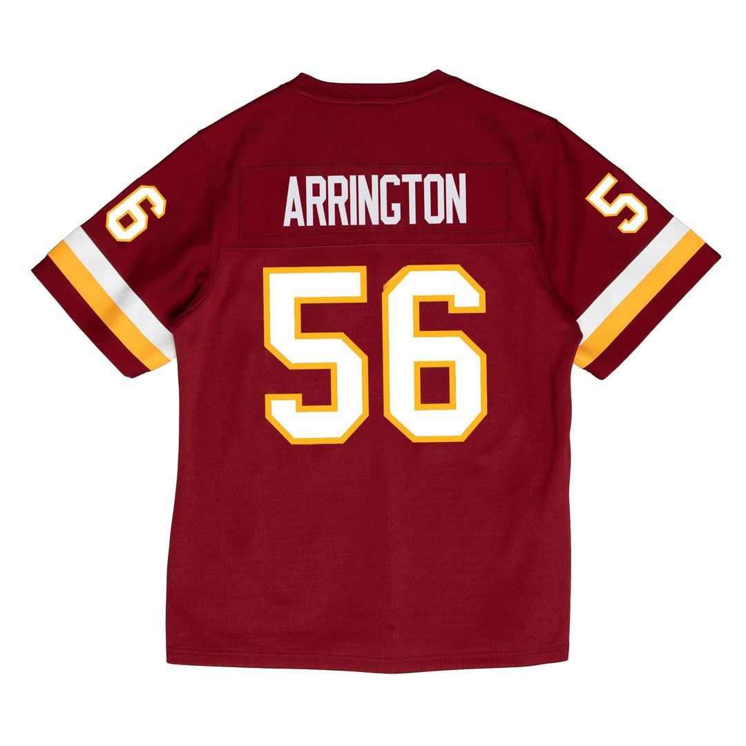 LaVar Arrington Washington Commanders 2001 Legacy Throwback Replica Jersey - Burgundy