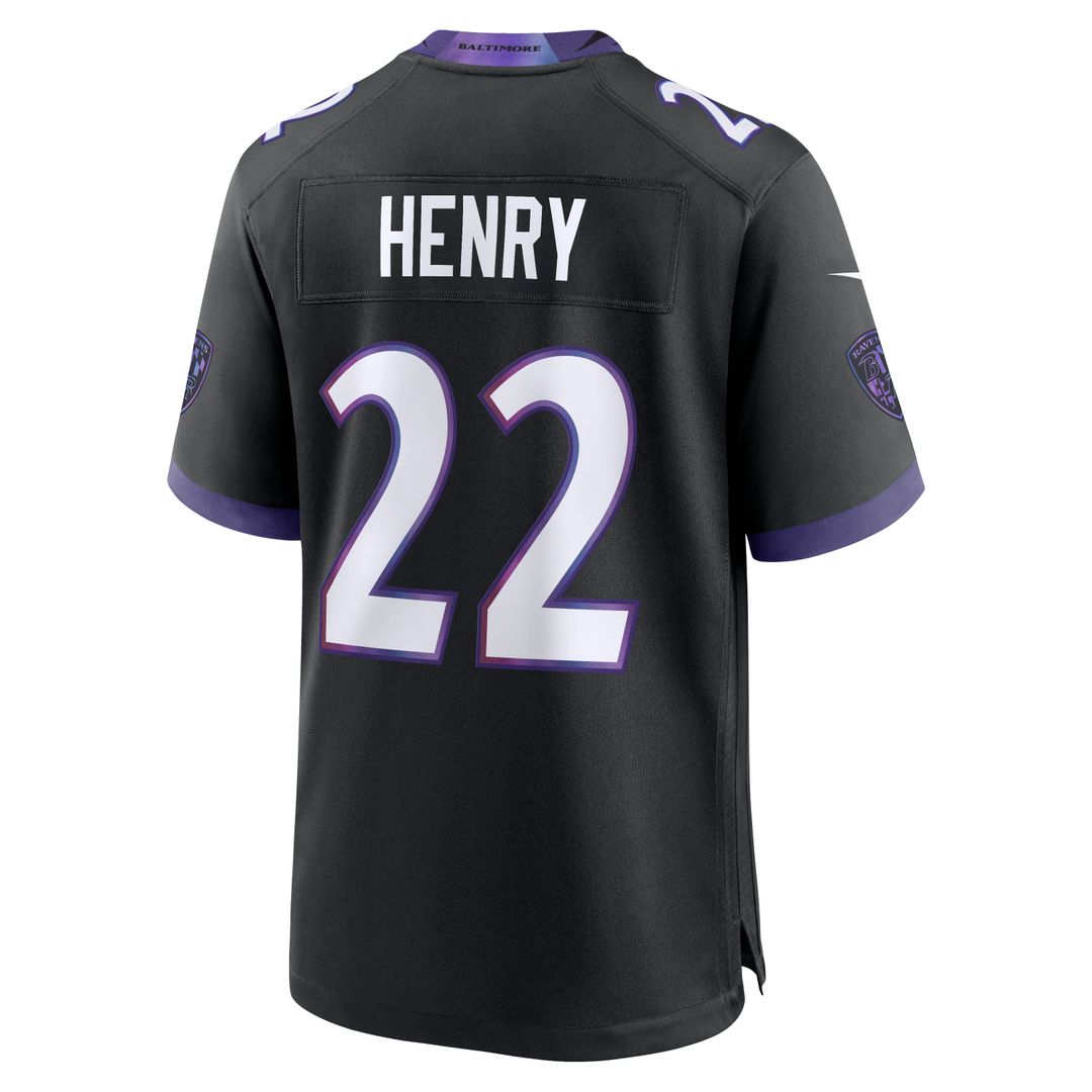 Derrick Henry Baltimore Ravens Alternate Game Jersey - Purple