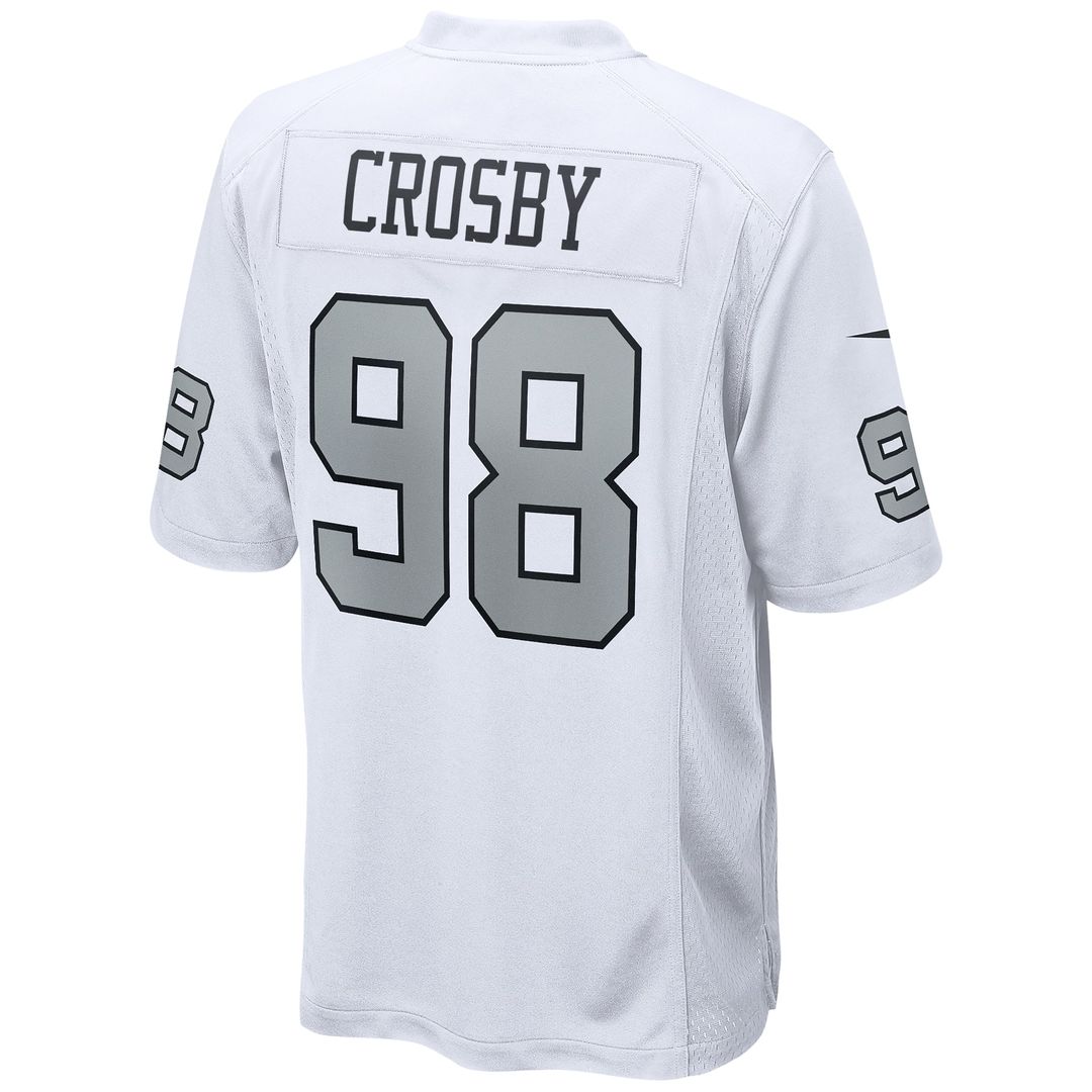 Maxx Crosby Las Vegas Raiders Game Jersey - Black
