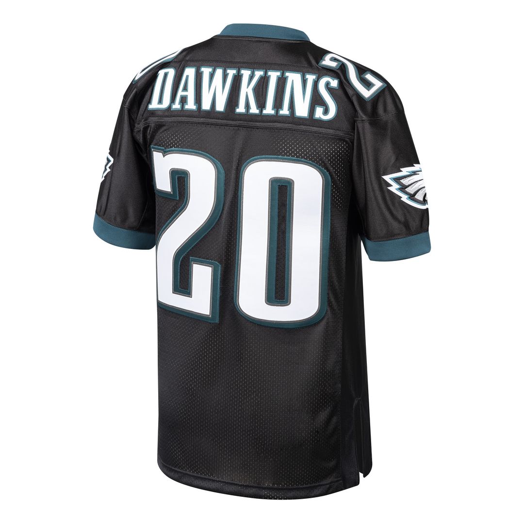 Brian Dawkins Philadelphia Eagles 2003 Authentic Throwback Retired Player Jersey - Black