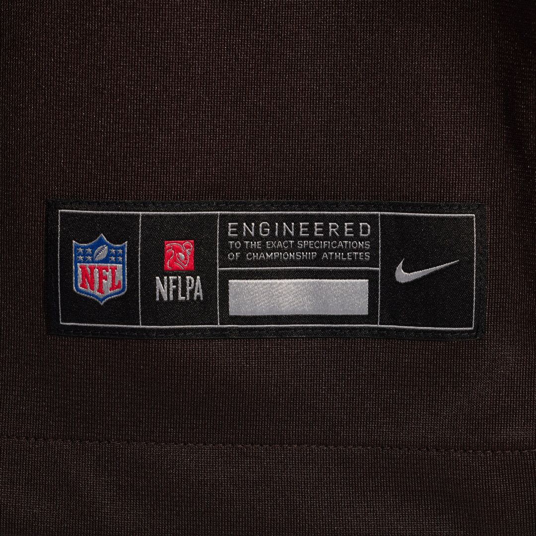 Luke Floriea Cleveland Browns Team Game Jersey - Brown