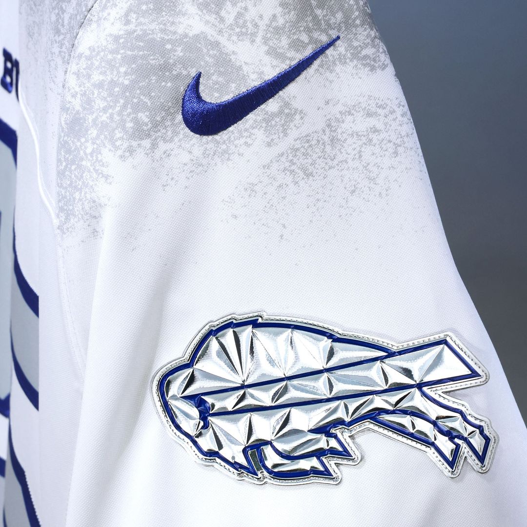 Josh Allen Buffalo Bills 2025 Rivalries Collection Stitched Limited Jersey - White