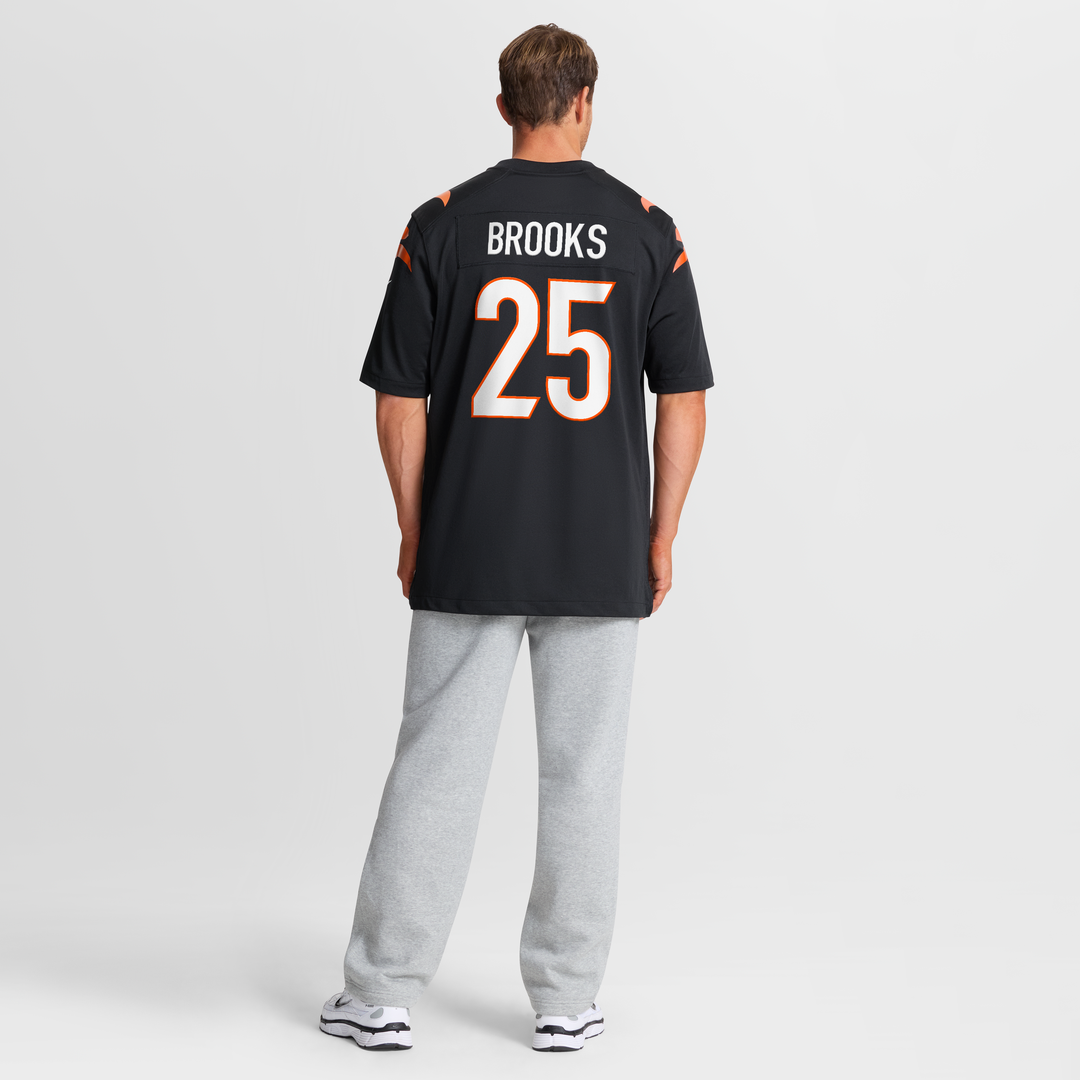 Tahj Brooks Cincinnati Bengals Team Game Jersey - Black