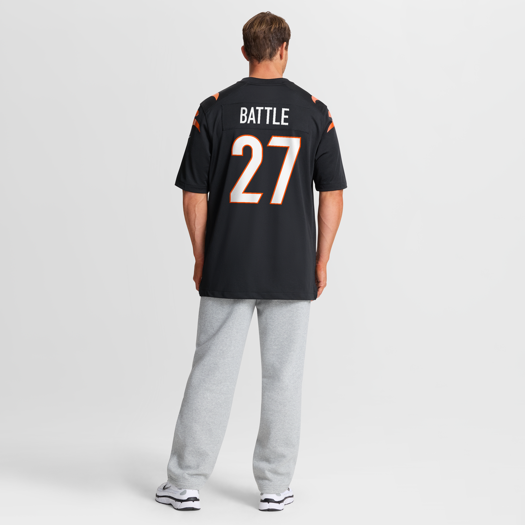 Battle Cincinnati Bengals Team Game Jersey - Black