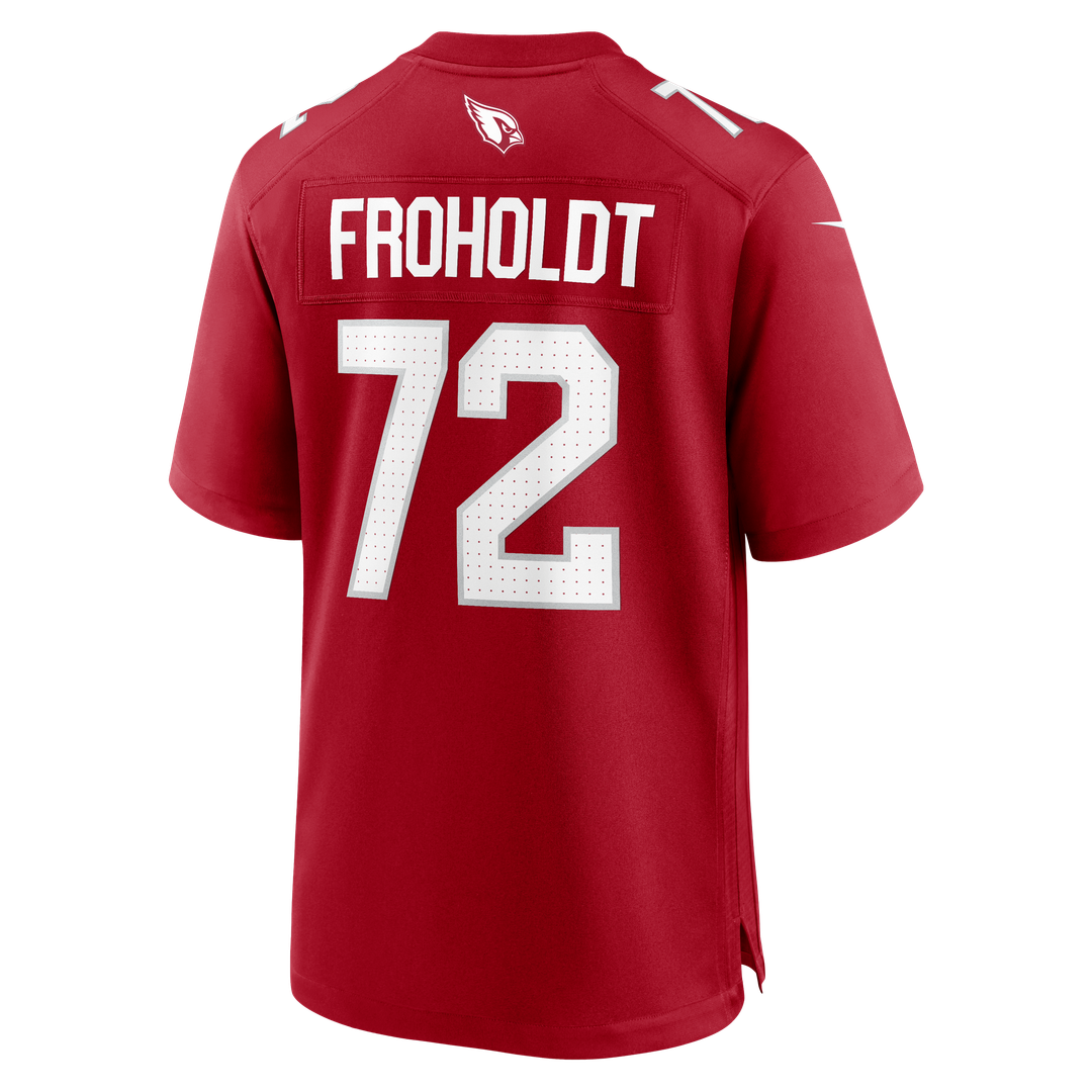 Hjalte Froholdt Arizona Cardinals Team Game Jersey - Cardinal