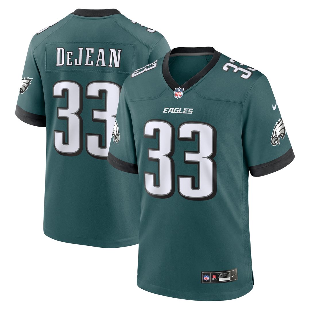 Cooper DeJean Philadelphia Eagles Alternate Player Game Jersey - Black
