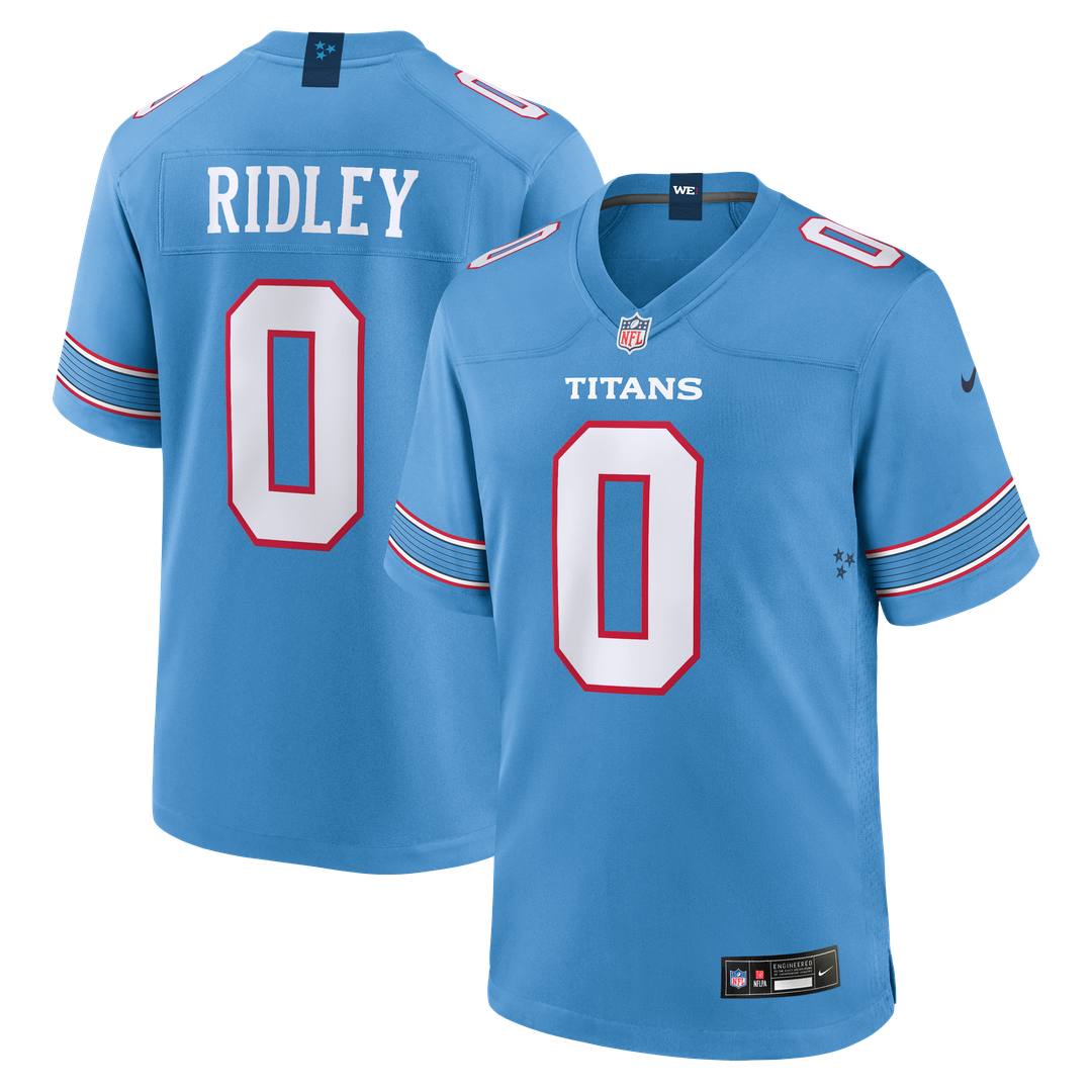 Calvin Ridley Tennessee Titans Game Jersey - Light Blue