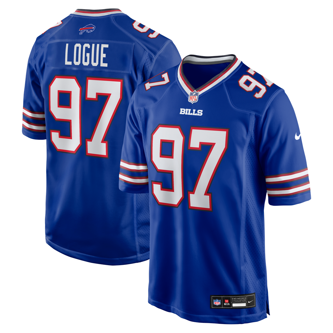 Zion Logue Buffalo Bills Team Game Jersey - Royal