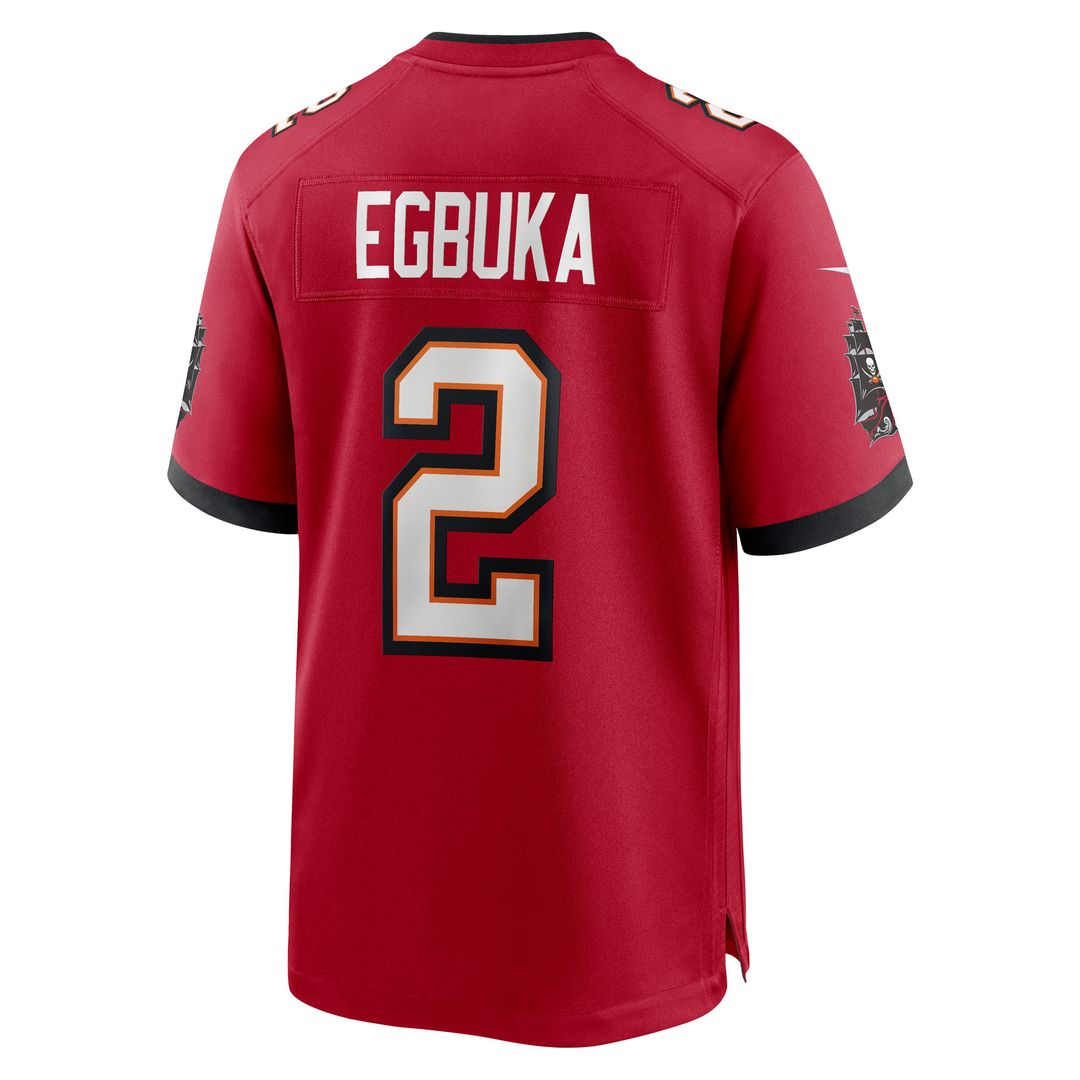 Emeka Egbuka Tampa Bay Buccaneers Team Game Jersey - Red