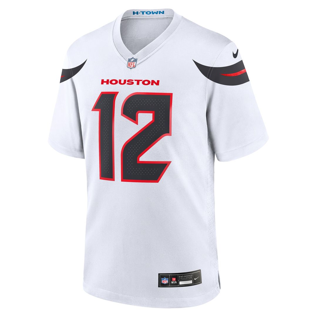 Nico Collins Houston Texans Game Jersey - White
