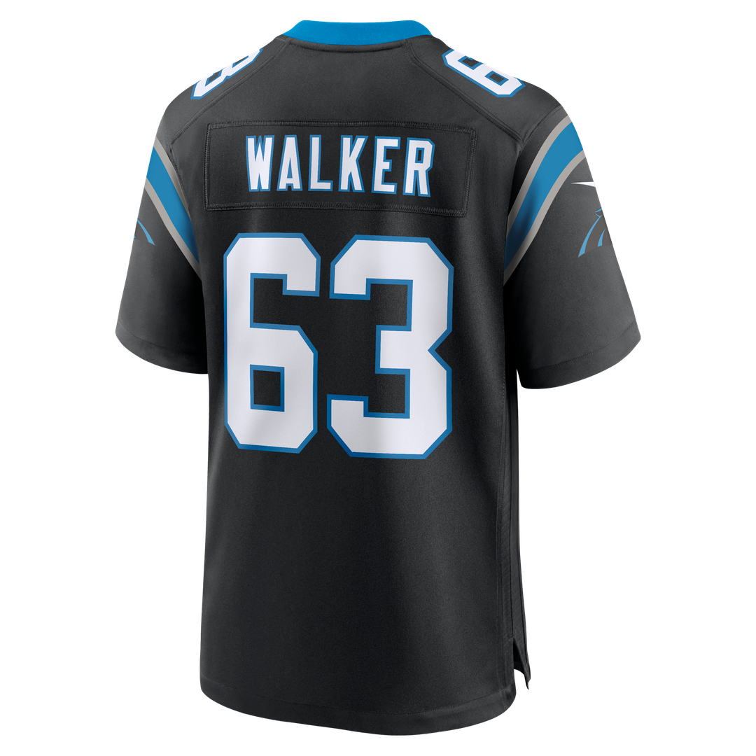 Rasheed Walker Carolina Panthers Team Game Jersey - Black