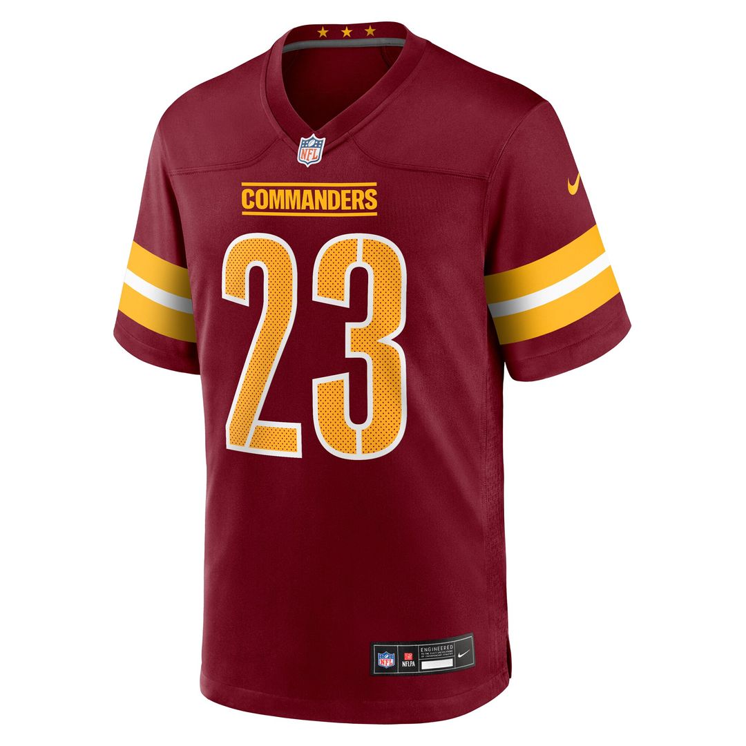 Trey Amos Washington Commanders Team Game Jersey - Burgundy