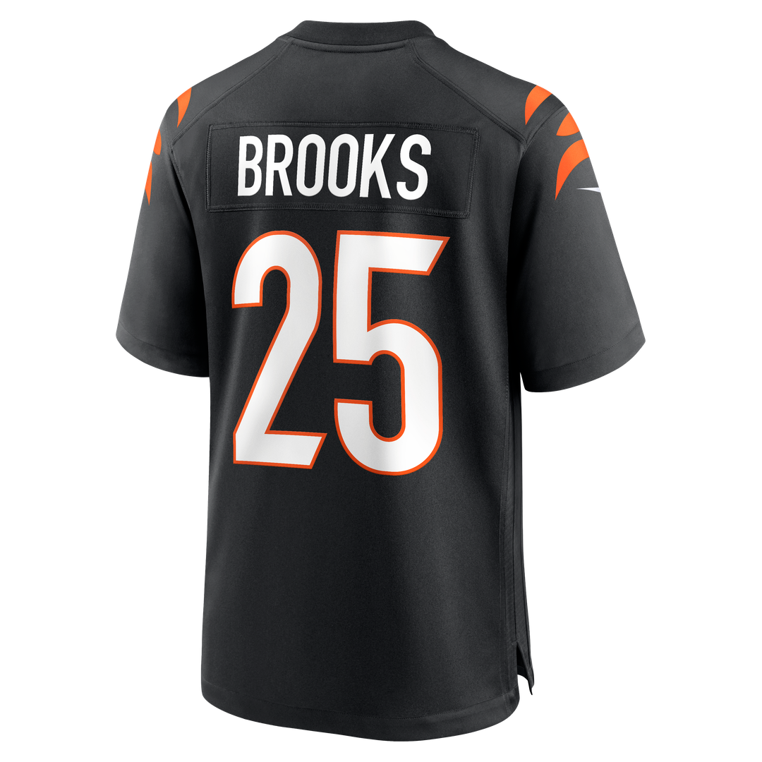 Tahj Brooks Cincinnati Bengals Team Game Jersey - Black