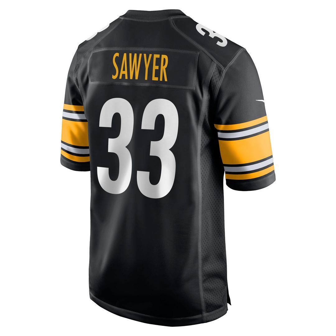 Jack Sawyer Pittsburgh Steelers Team Game Jersey - Black