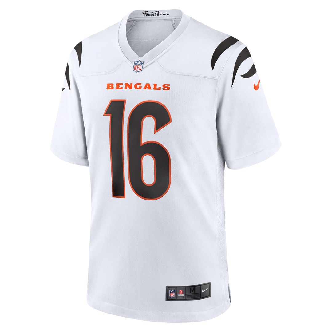 Joe Flacco Cincinnati Bengals Alternate Game Jersey - Orange