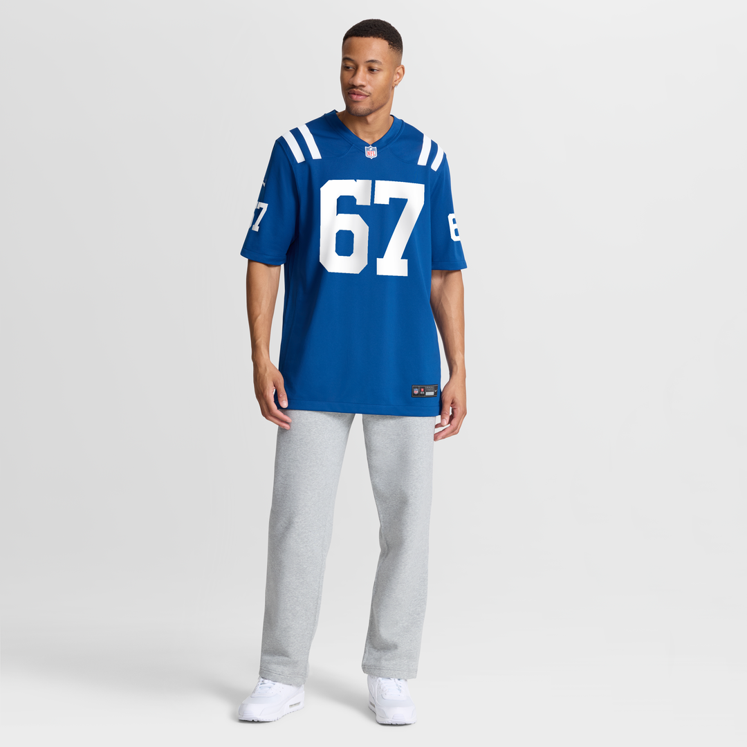 Luke Tenuta Indianapolis Colts Team Game Jersey - Royal