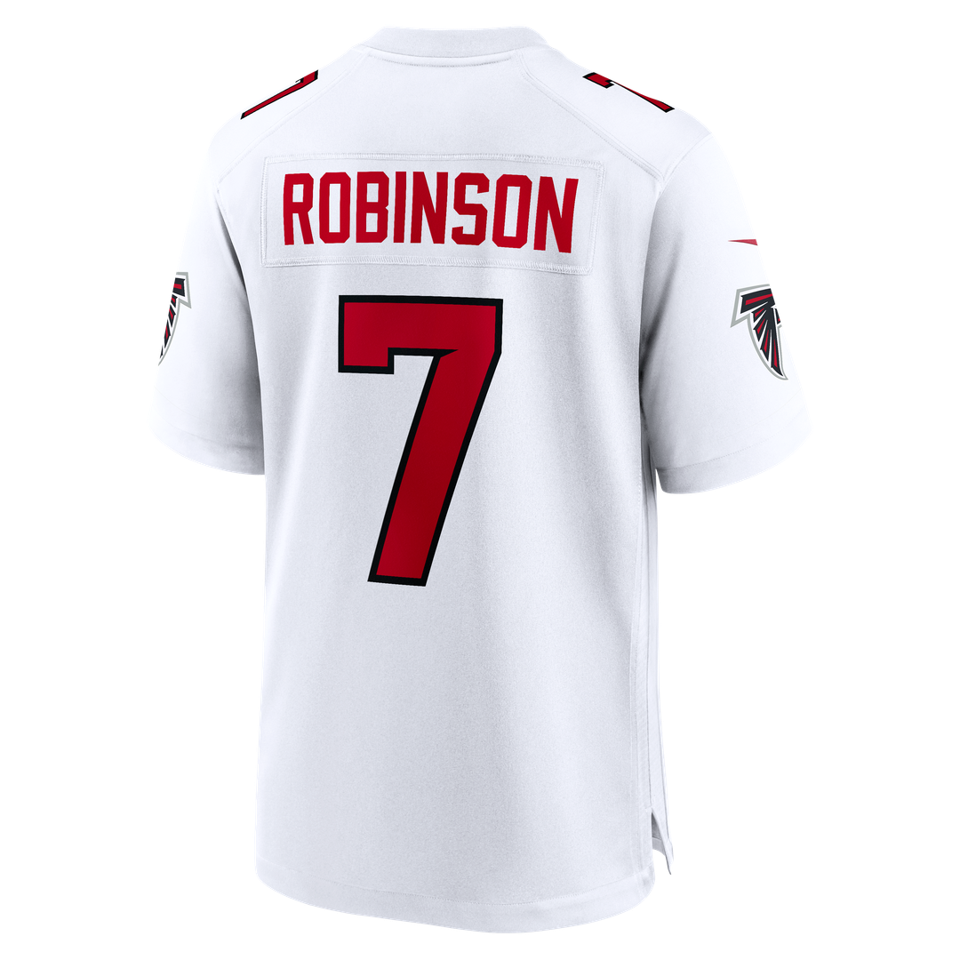 Bijan Robinson Atlanta Falcons Game Jersey - White