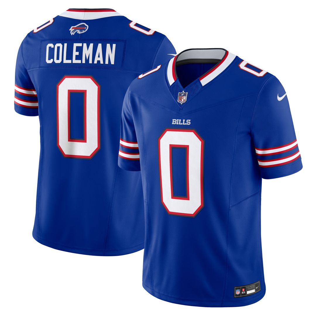 Keon Coleman Buffalo Bills Team Vapor F.U.S.E. Limited Jersey - Royal