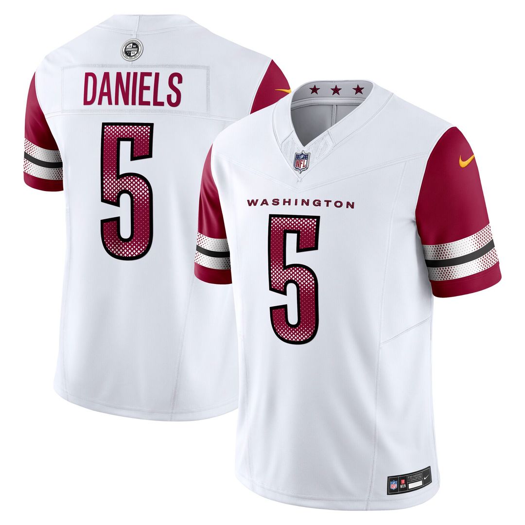 Jayden Daniels Washington Commanders Vapor F.U.S.E. Limited Jersey - White