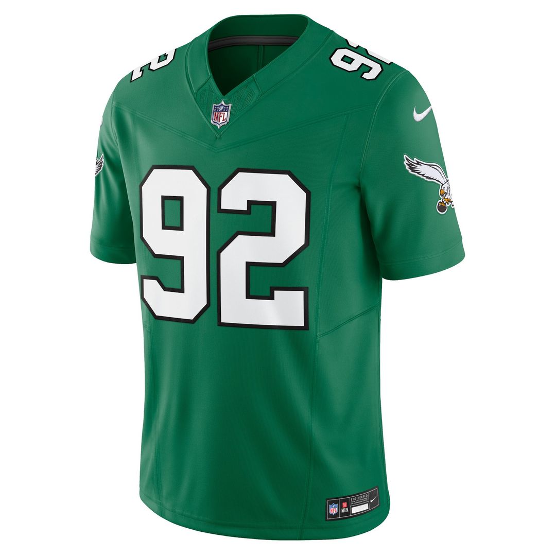 Reggie White Philadelphia Eagles Alternate Vapor F.U.S.E. Limited Jersey - Kelly Green