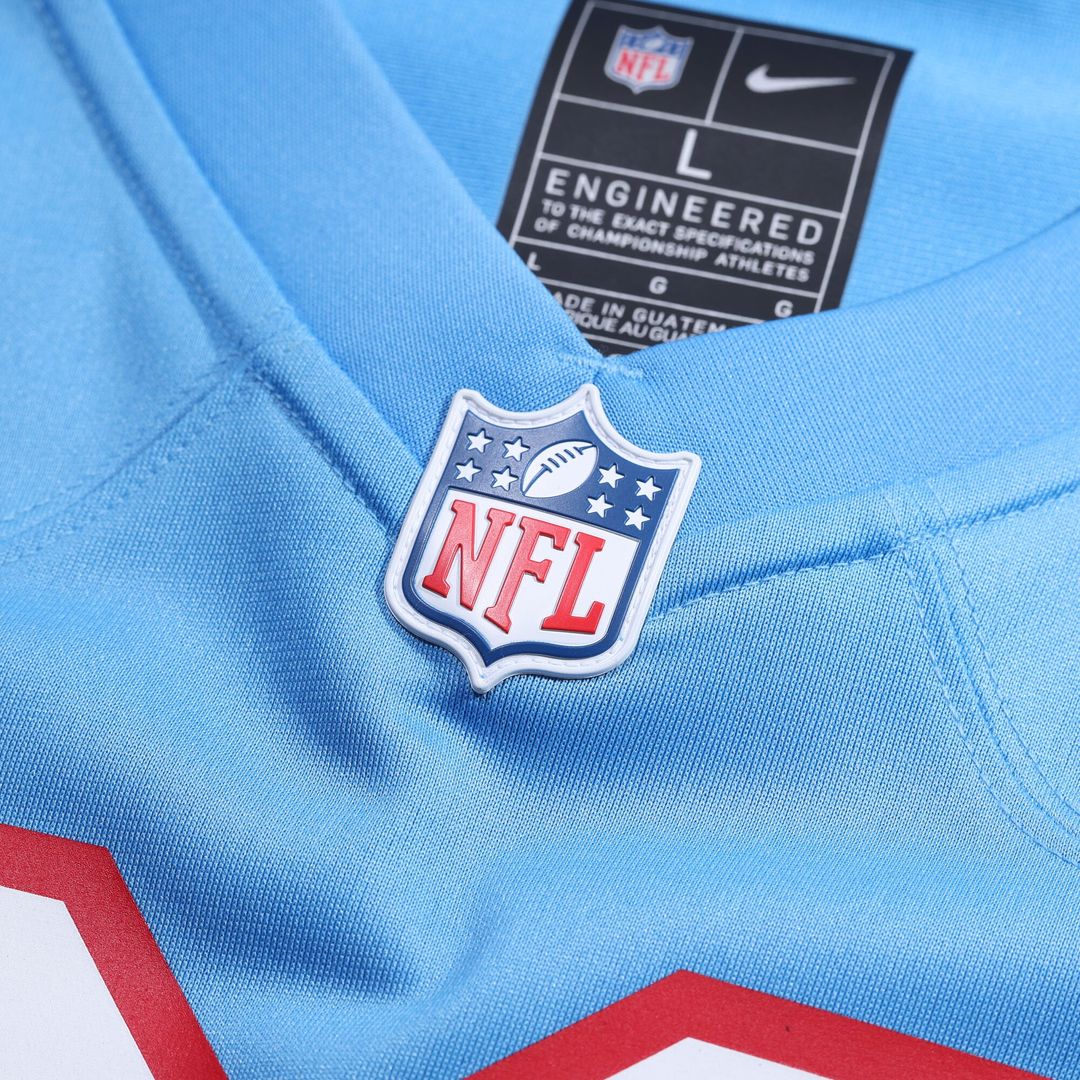 Earl Campbell Tennessee Titans Retired Player Alternate Game Jersey - Light Blue