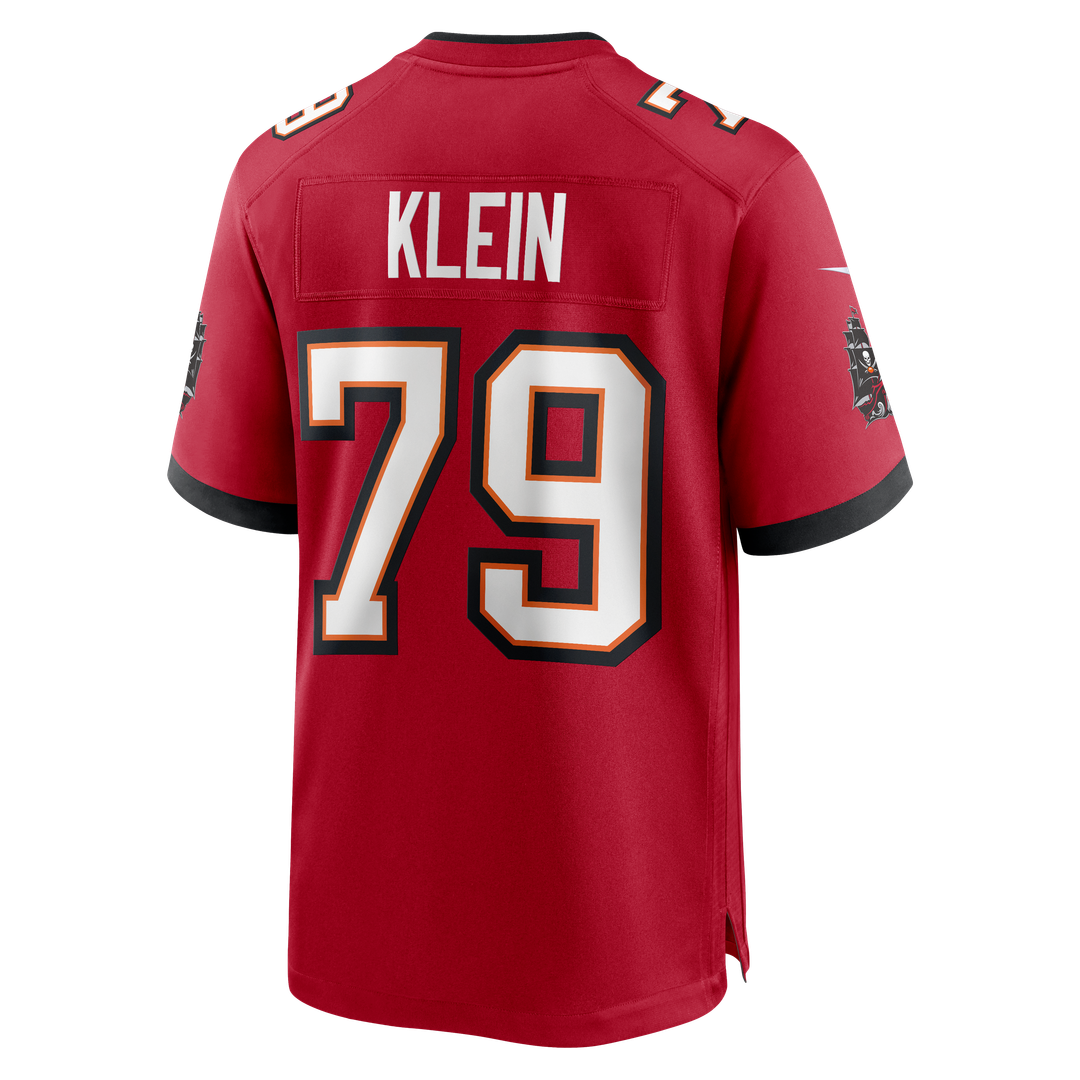 Elijah Klein Tampa Bay Buccaneers Game Jersey - Red