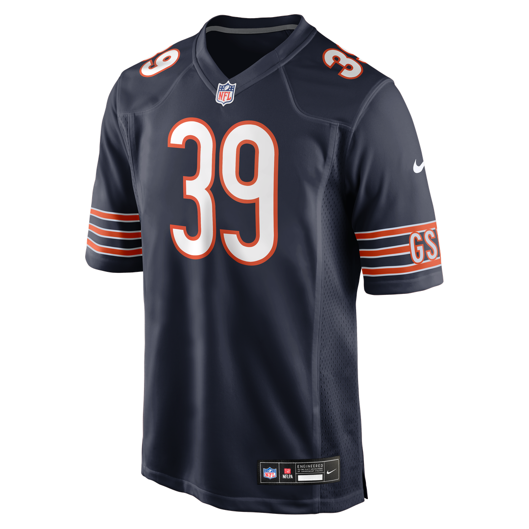 Josh Blackwell Chicago Bears Game Player Jersey - Navy