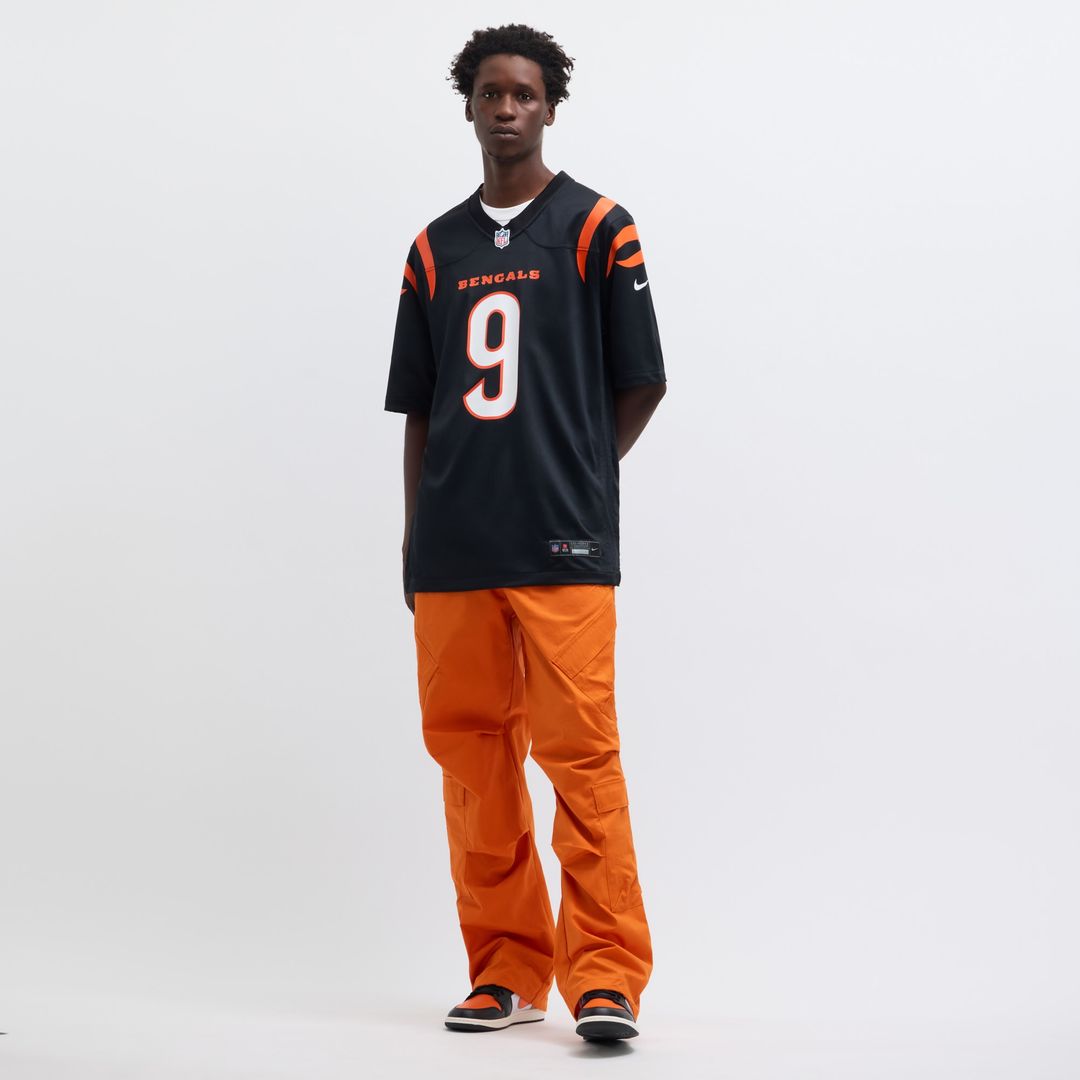Joe Burrow Cincinnati Bengals Player Game Jersey - Black