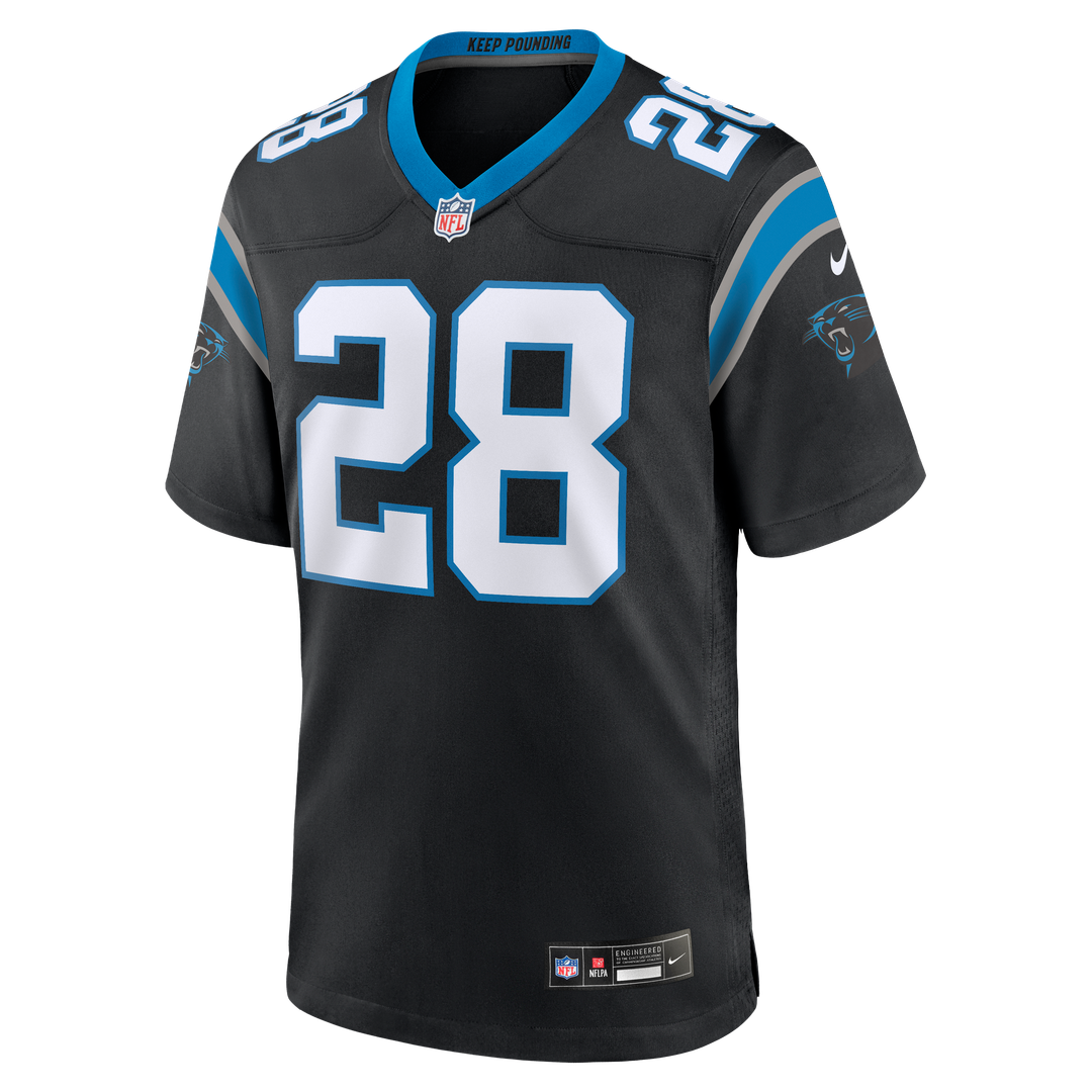 AJ Dillon Carolina Panthers Team Game Jersey - Black