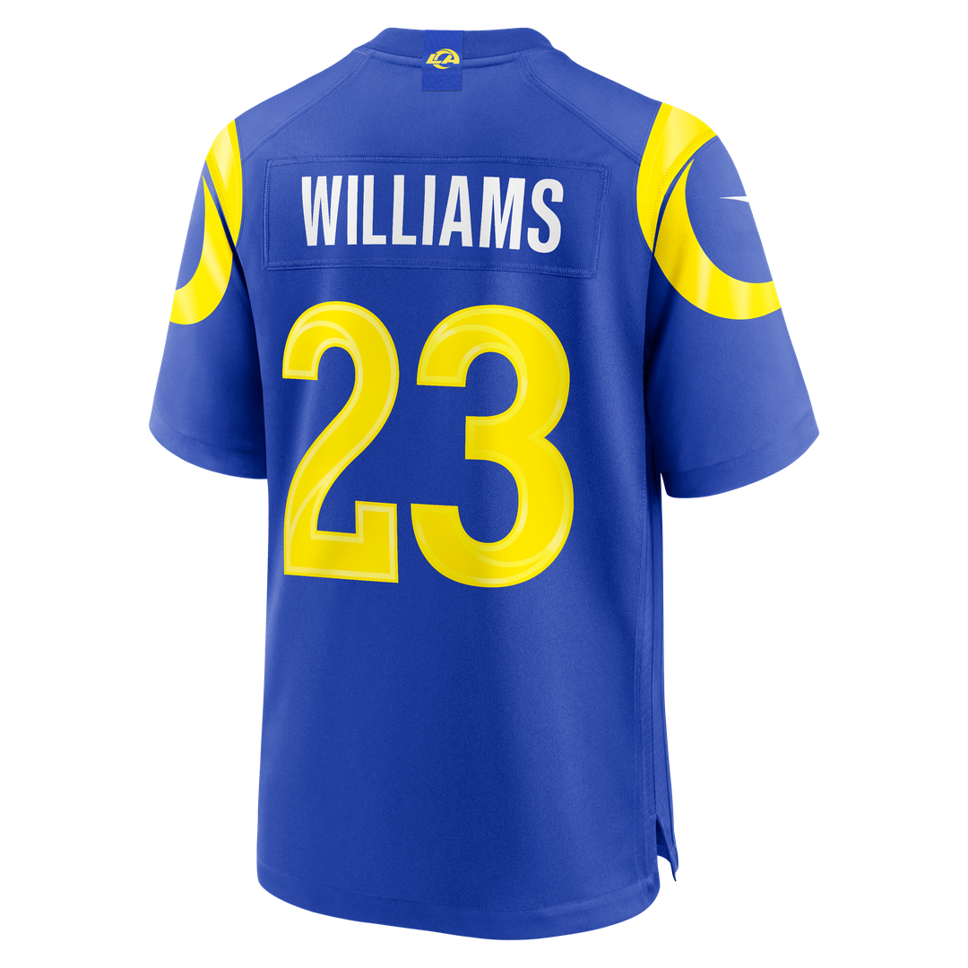 Kyren Williams Los Angeles Rams White Game Player Jersey - White