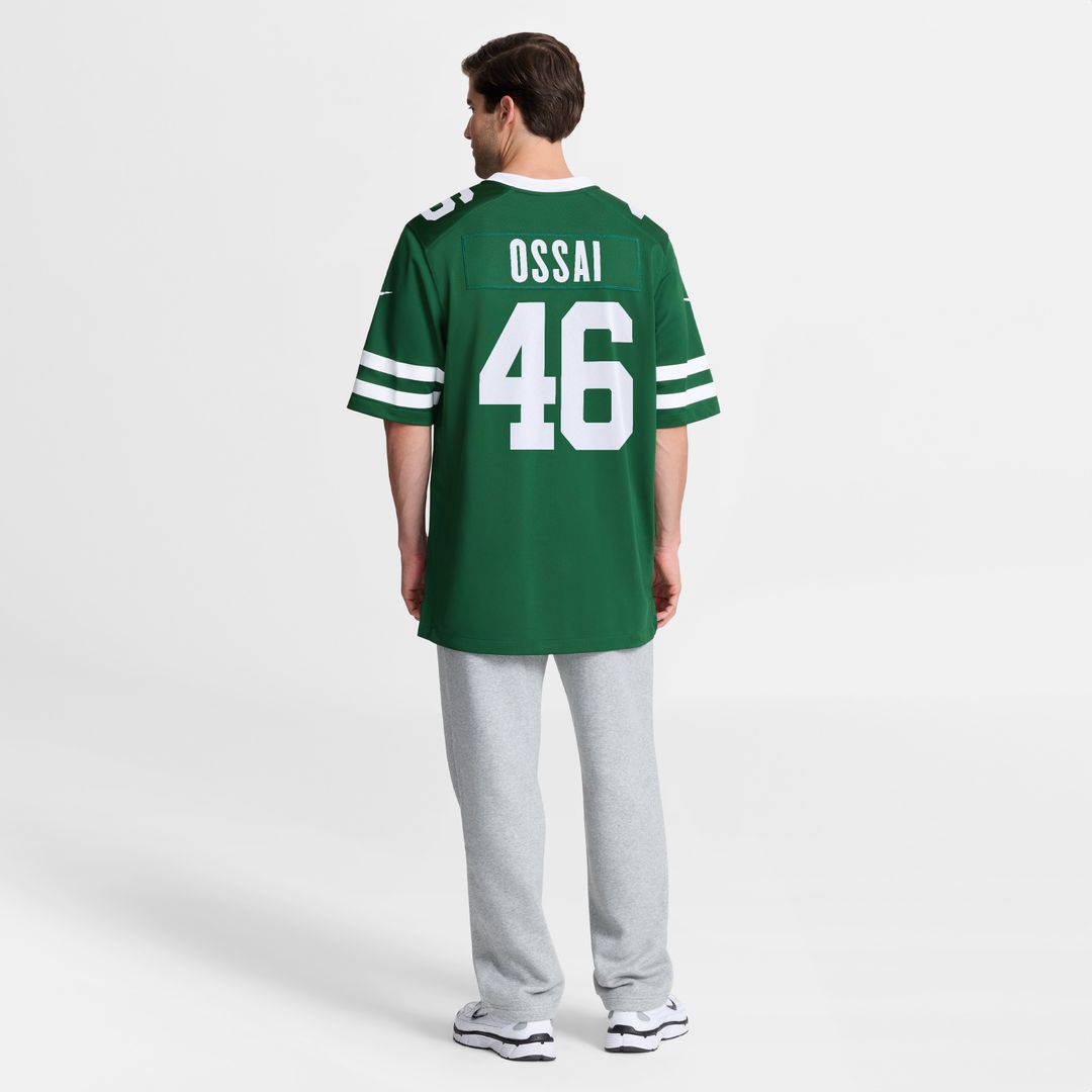 Joseph Ossai New York Jets Team Game Jersey - Legacy Green