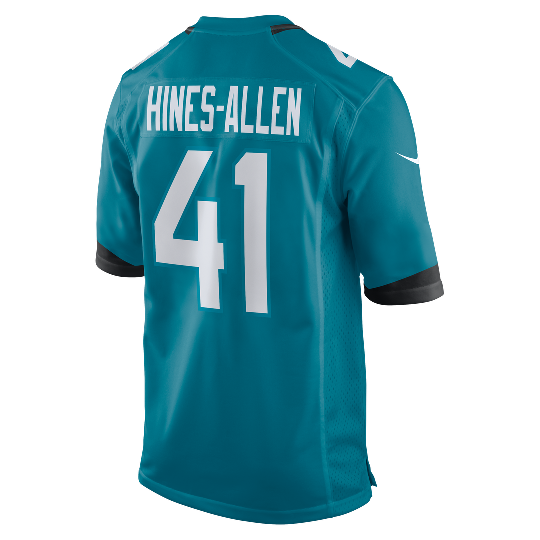 Josh Hines-Allen Jacksonville Jaguars Player Game Jersey - Teal