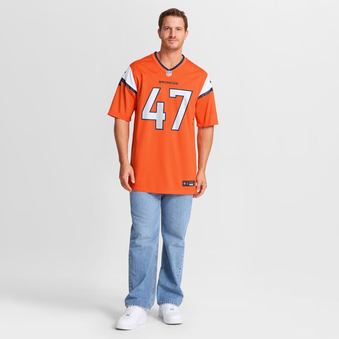 Karene Reid Denver Broncos Team Game Jersey - Orange