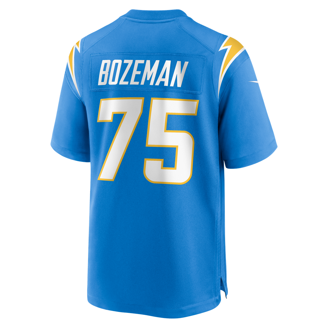 Bradley Bozeman Los Angeles Chargers Game Jersey - Powder Blue