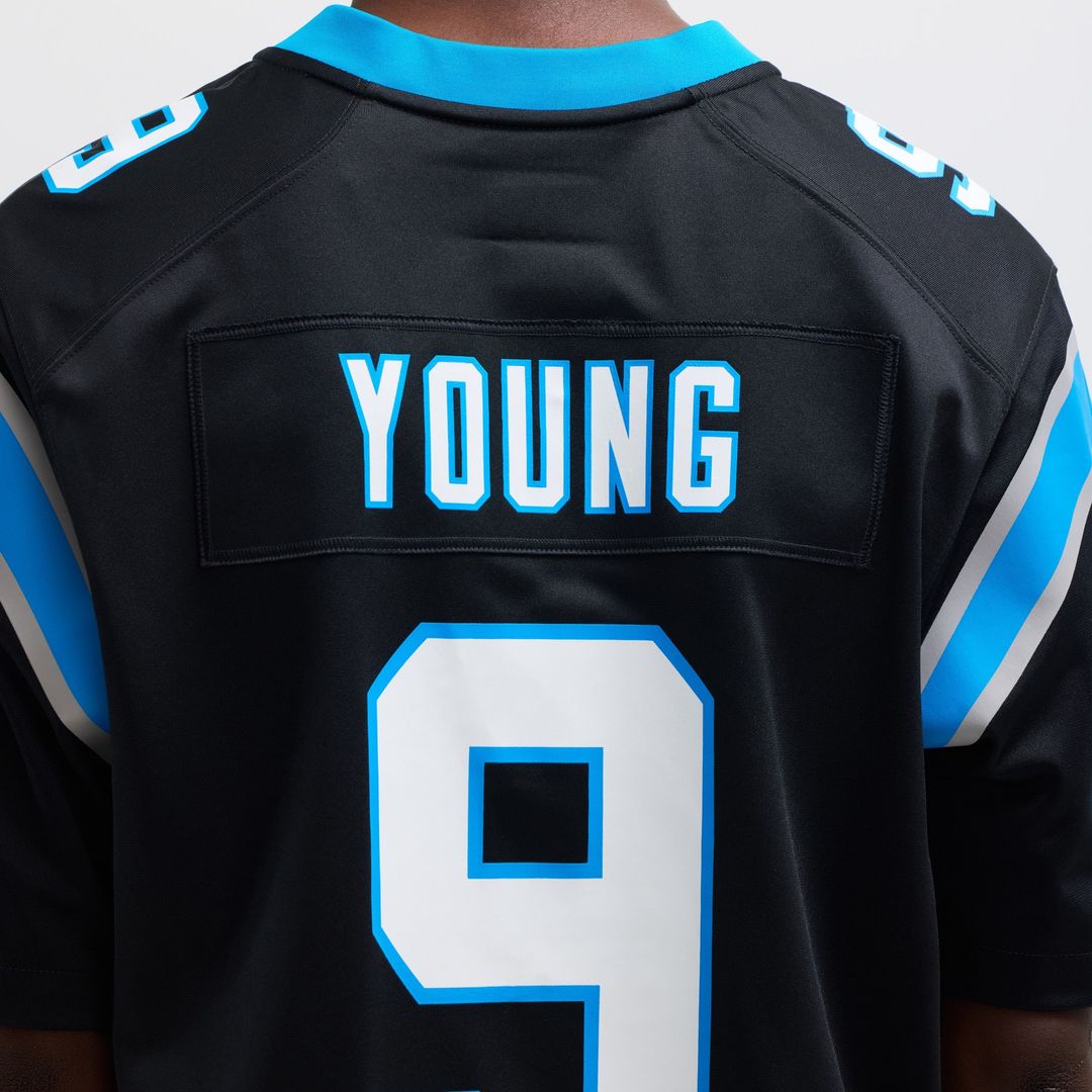 Bryce Young Carolina Panthers Team Game Jersey - Black