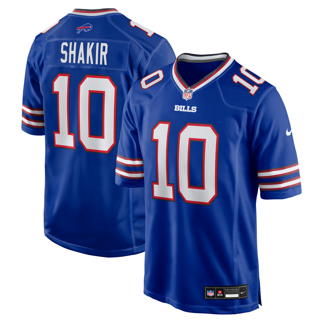Khalil Shakir Buffalo Bills Game Jersey - Royal