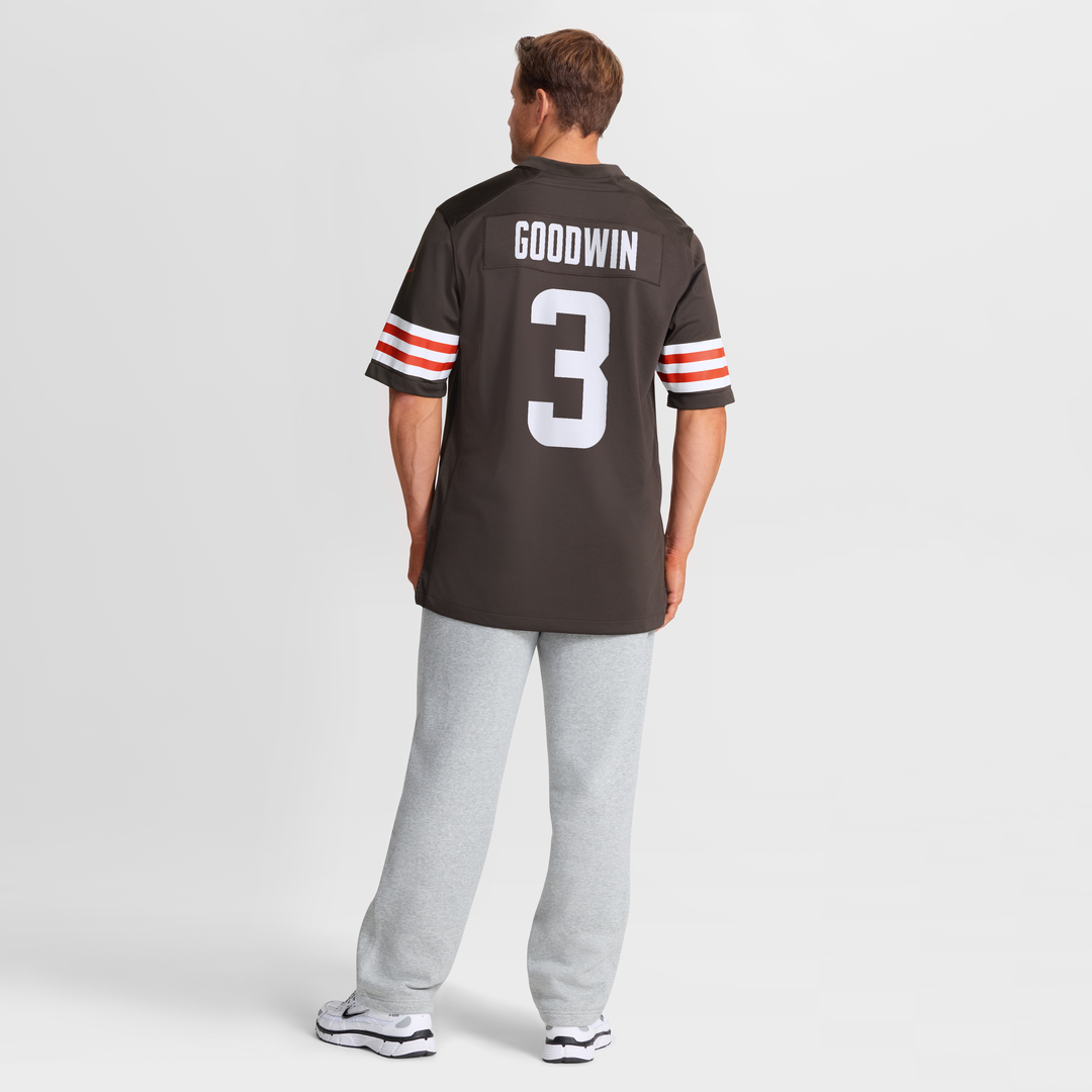 Marquise Goodwin Cleveland Browns Team Game Jersey - Brown