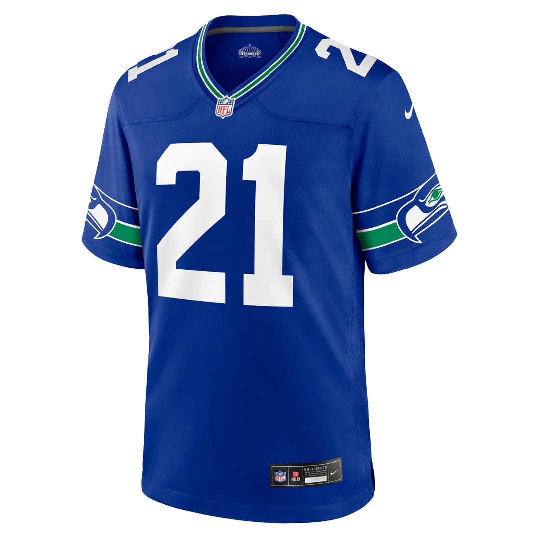 Devon Witherspoon Seattle Seahawks Game Jersey - College Navy