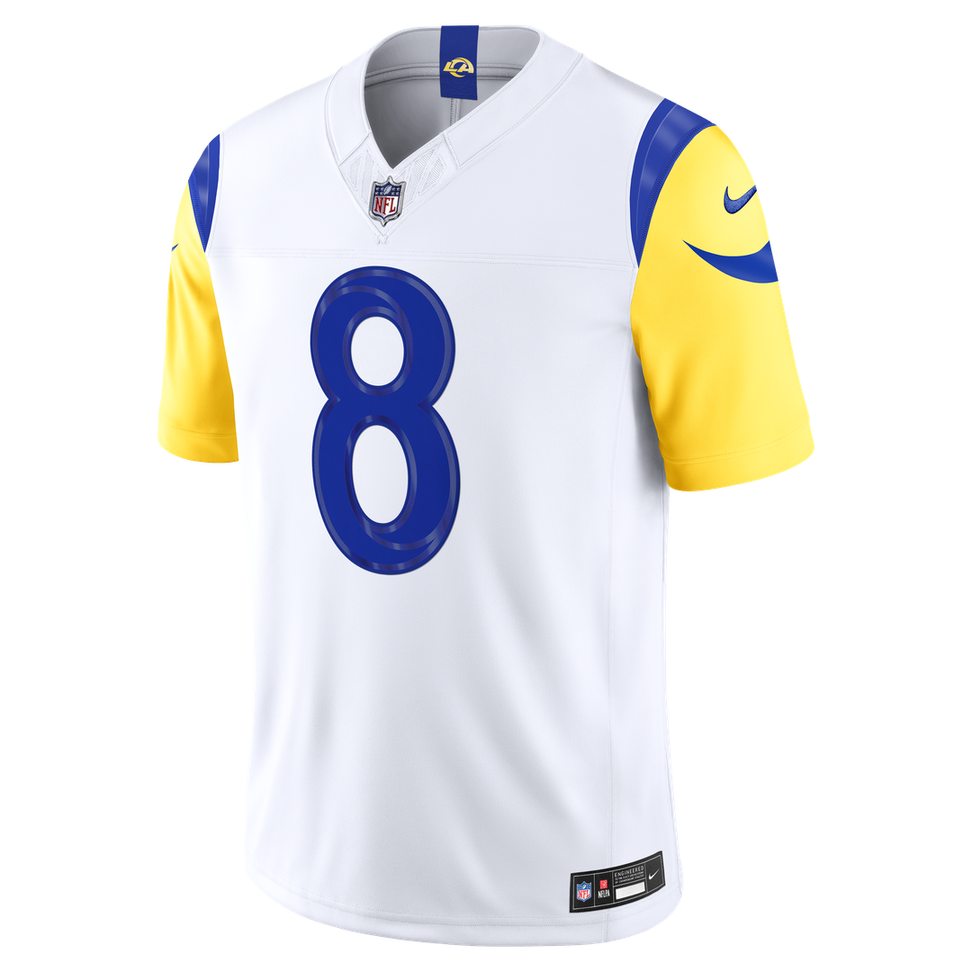 Jared Verse Los Angeles Rams Vapor F.U.S.E. Stitched Limited Jersey - White