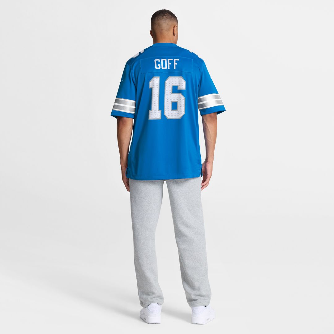 Jared Goff Detroit Lions 2nd Alternate Game Jersey - Black