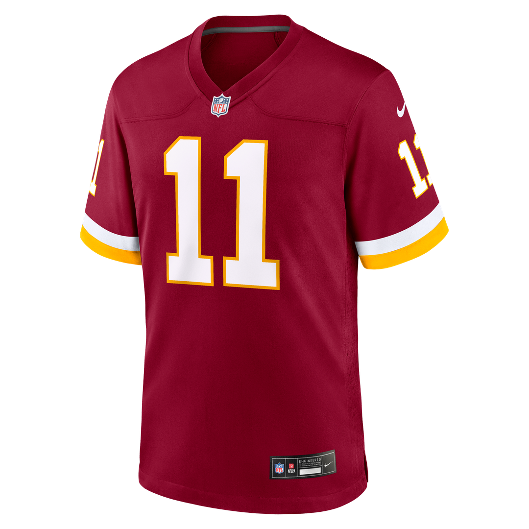Luke McCaffrey Washington Commanders Hail Raiser Alternate Game Jersey - Black