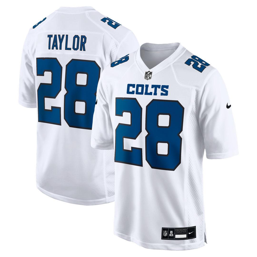 Jonathan Taylor Indianapolis Colts Fashion Game Jersey - Tundra White