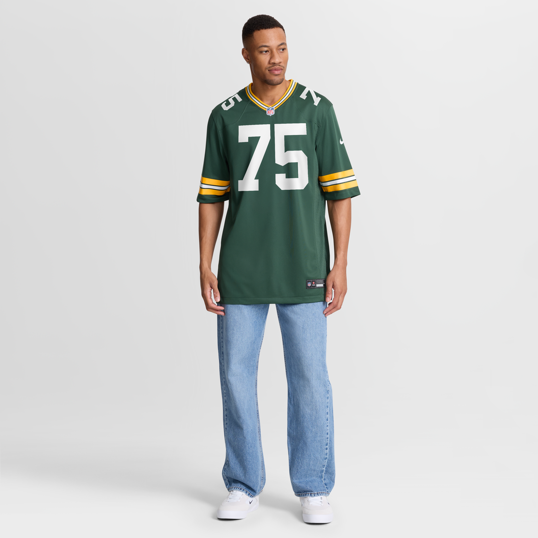 Sean Rhyan Green Bay Packers Game Player Jersey - Green