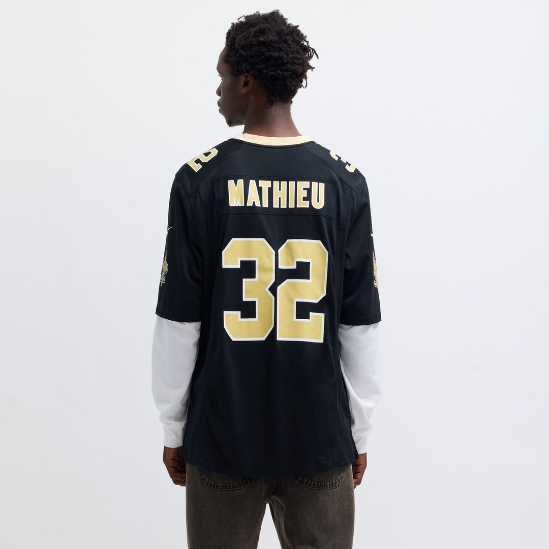 Tyrann Mathieu New Orleans Saints Game Jersey - Black